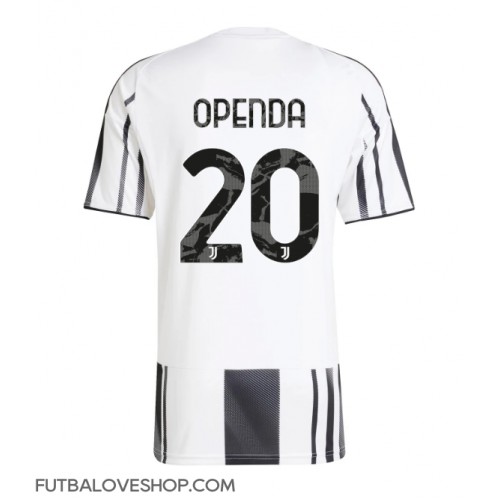 Dres Juventus Lois Openda #20 Domáci 2025-26 Krátky Rukáv